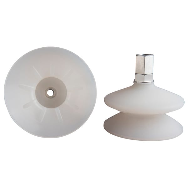 Fipa Bellows vacuum cup diam. 88 mm, Silicone transparent 22.088.159.2 - main